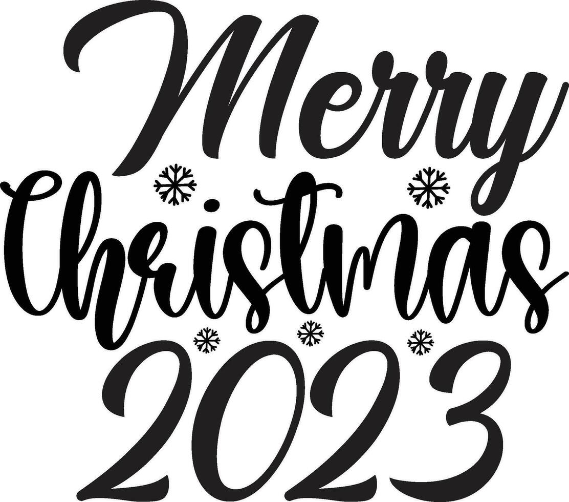 Christmas - Lettering design for greeting banners, Mouse Pads, Prints, Cards and Posters, Mugs, Notebooks, Floor Pillows and T-shirt prints design. vector