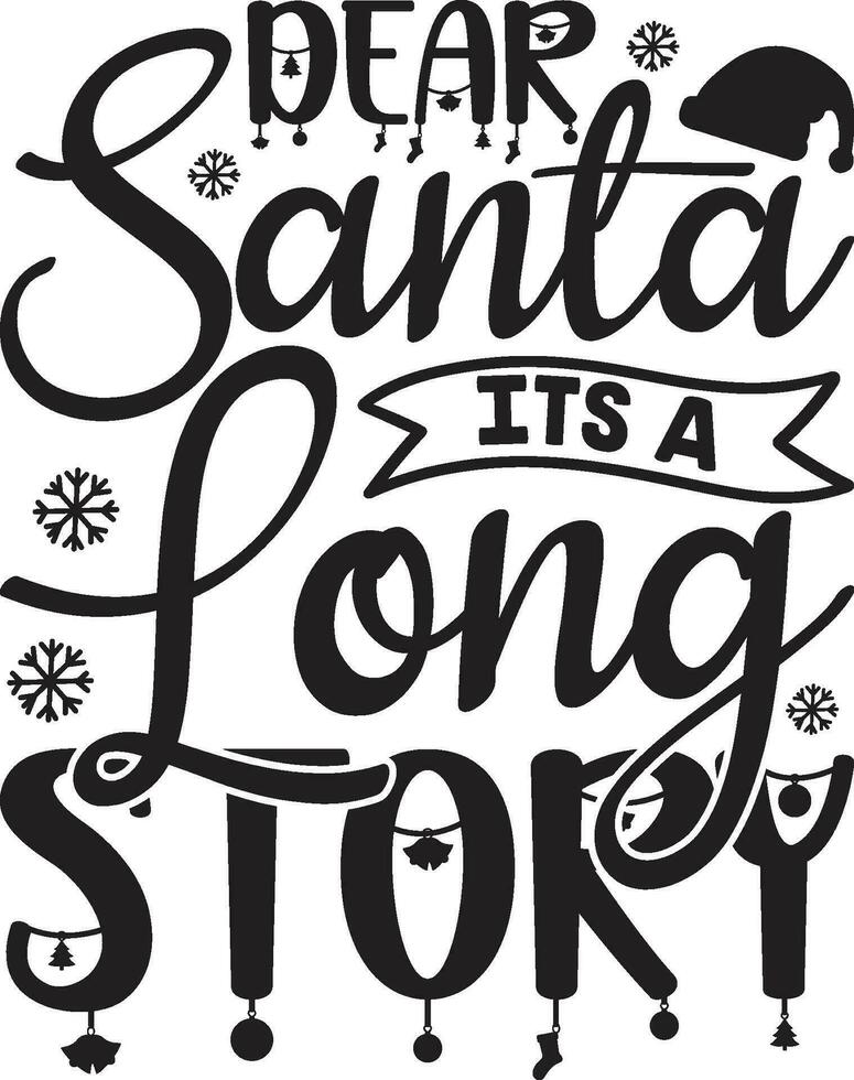 Christmas - Lettering design for greeting banners, Mouse Pads, Prints, Cards and Posters, Mugs, Notebooks, Floor Pillows and T-shirt prints design. vector