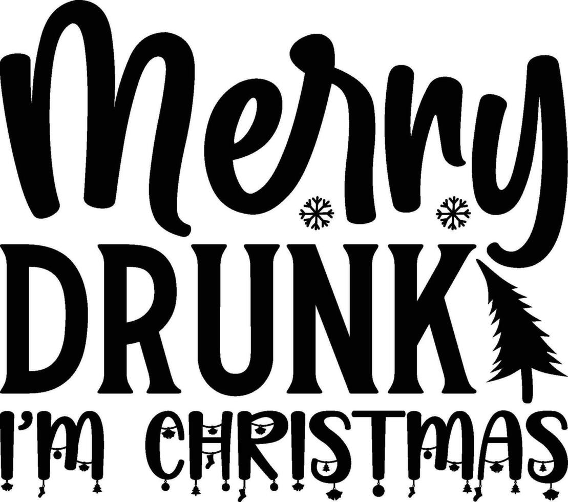 Christmas - Lettering design for greeting banners, Mouse Pads, Prints, Cards and Posters, Mugs, Notebooks, Floor Pillows and T-shirt prints design. vector