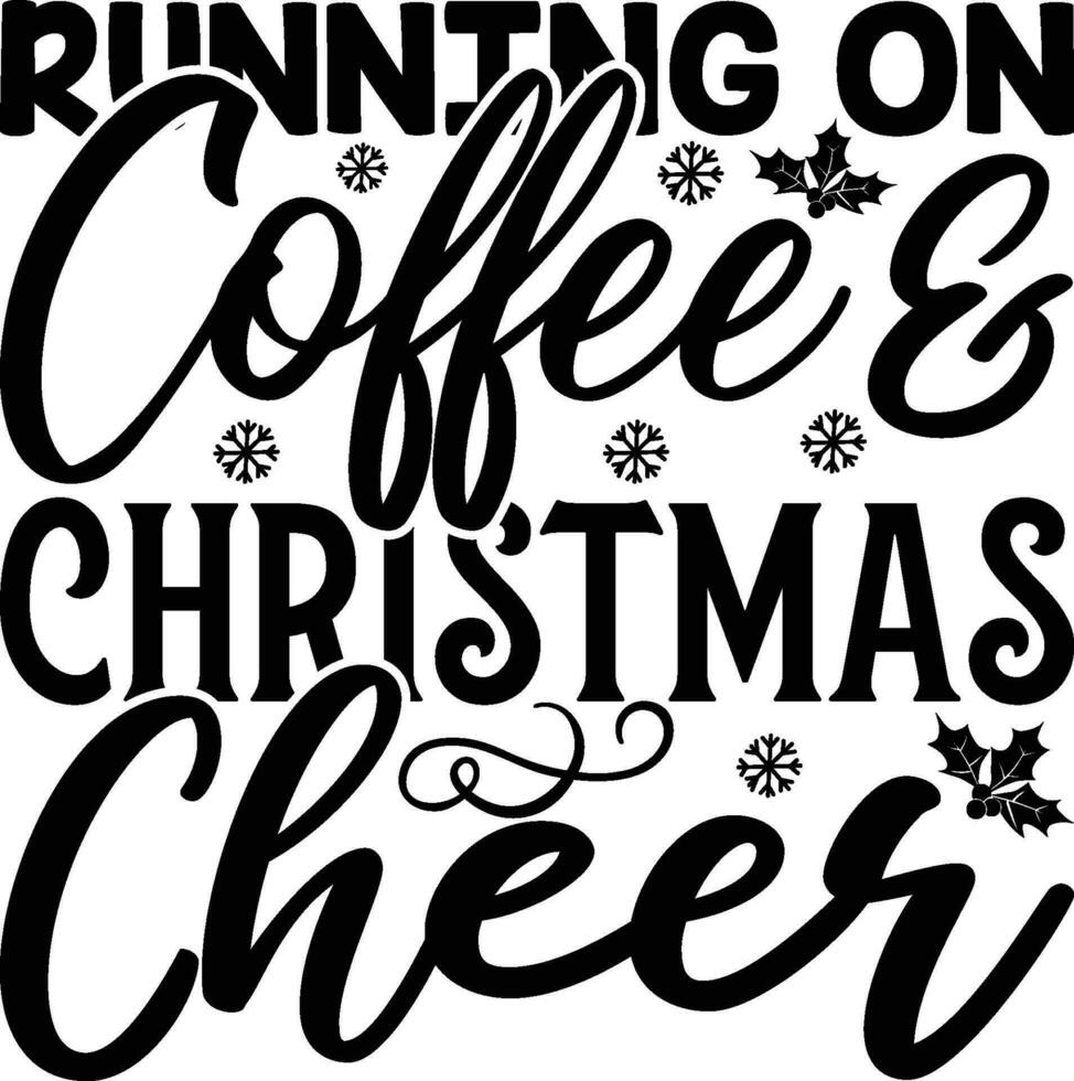 Christmas - Lettering design for greeting banners, Mouse Pads, Prints, Cards and Posters, Mugs, Notebooks, Floor Pillows and T-shirt prints design. vector