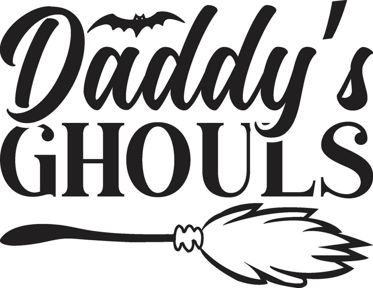 Halloween - Lettering design for greeting banners, Mouse Pads, Prints, Cards and Posters, Mugs, Notebooks, Floor Pillows and T-shirt prints design. vector