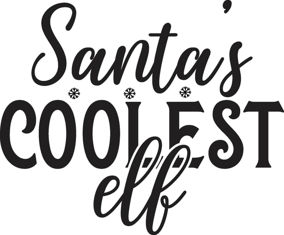 Christmas - Lettering design for greeting banners, Mouse Pads, Prints, Cards and Posters, Mugs, Notebooks, Floor Pillows and T-shirt prints design. vector