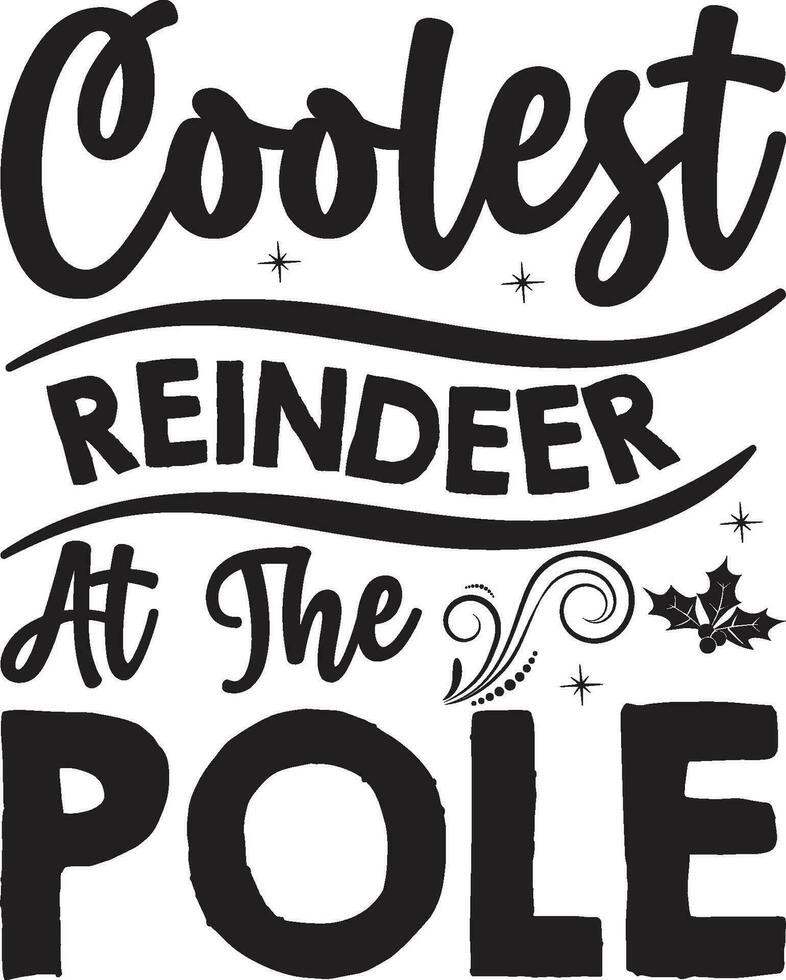 Christmas - Lettering design for greeting banners, Mouse Pads, Prints, Cards and Posters, Mugs, Notebooks, Floor Pillows and T-shirt prints design. vector