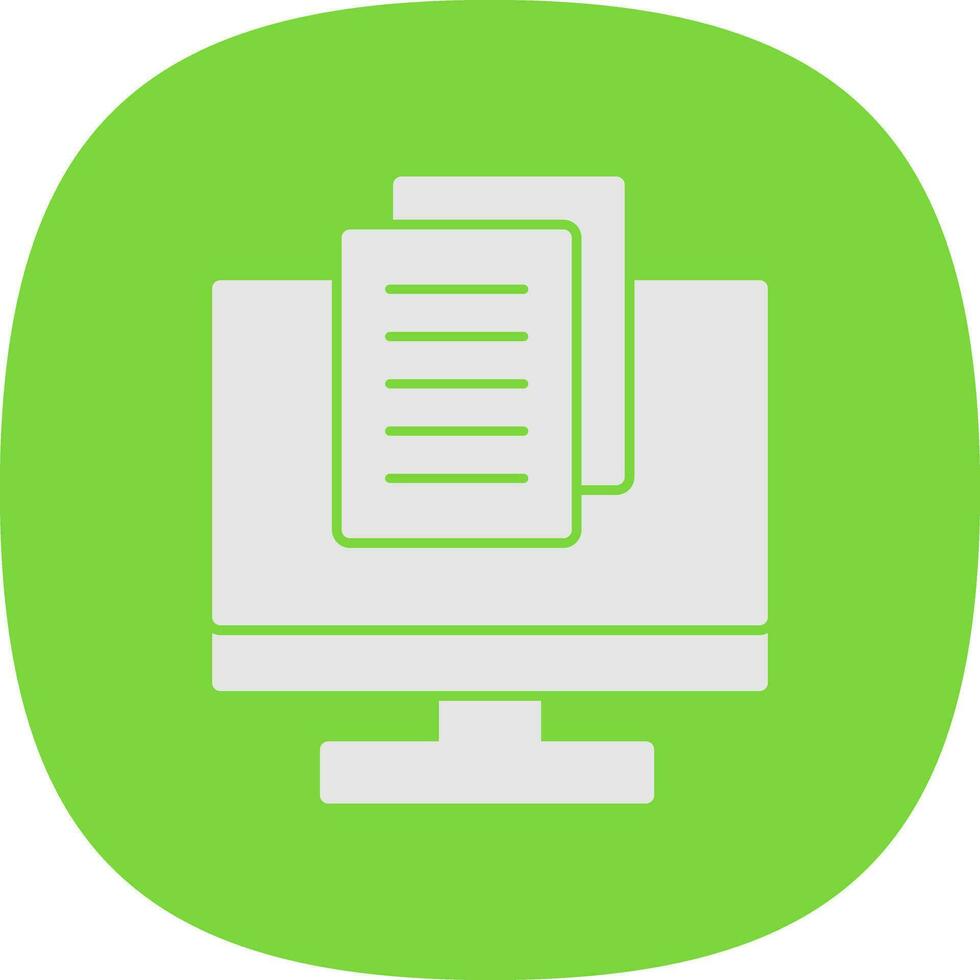 Desktop Vector Icon Design