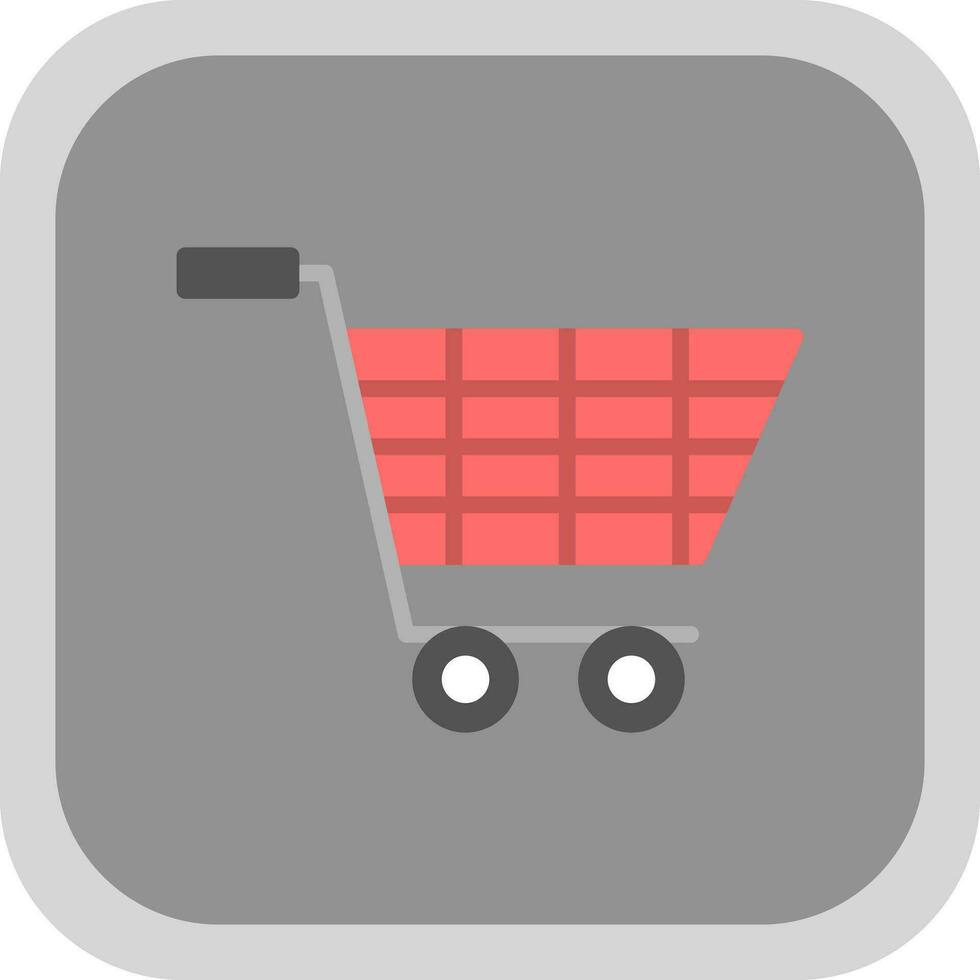 compras carretilla vector icono diseño