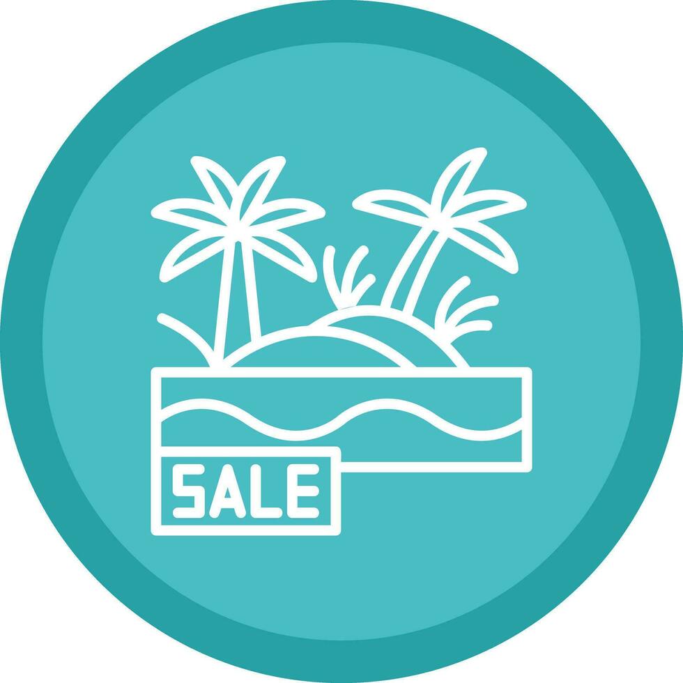 Sale Oasis Vector Icon Design