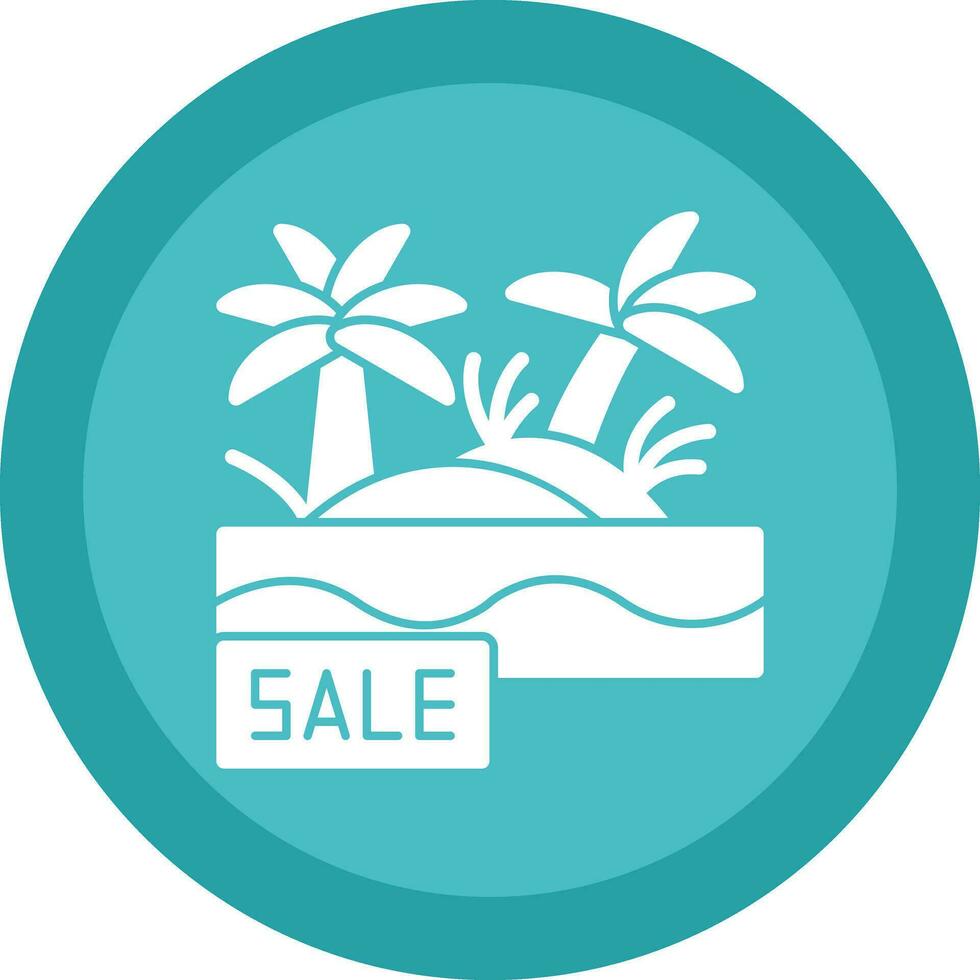 Sale Oasis Vector Icon Design