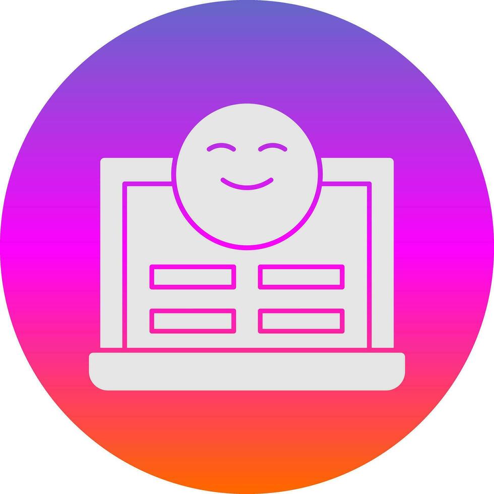 Laptop Vector Icon Design