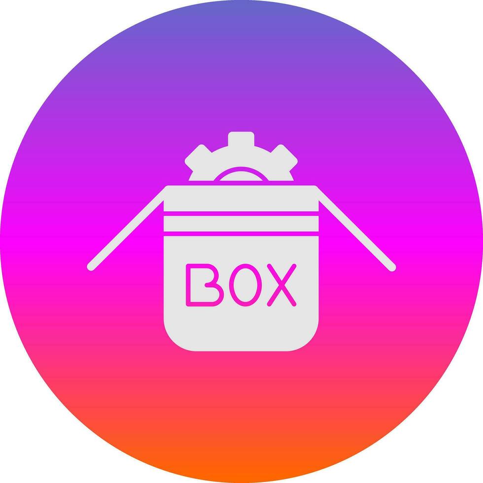 Box Vector Icon Design