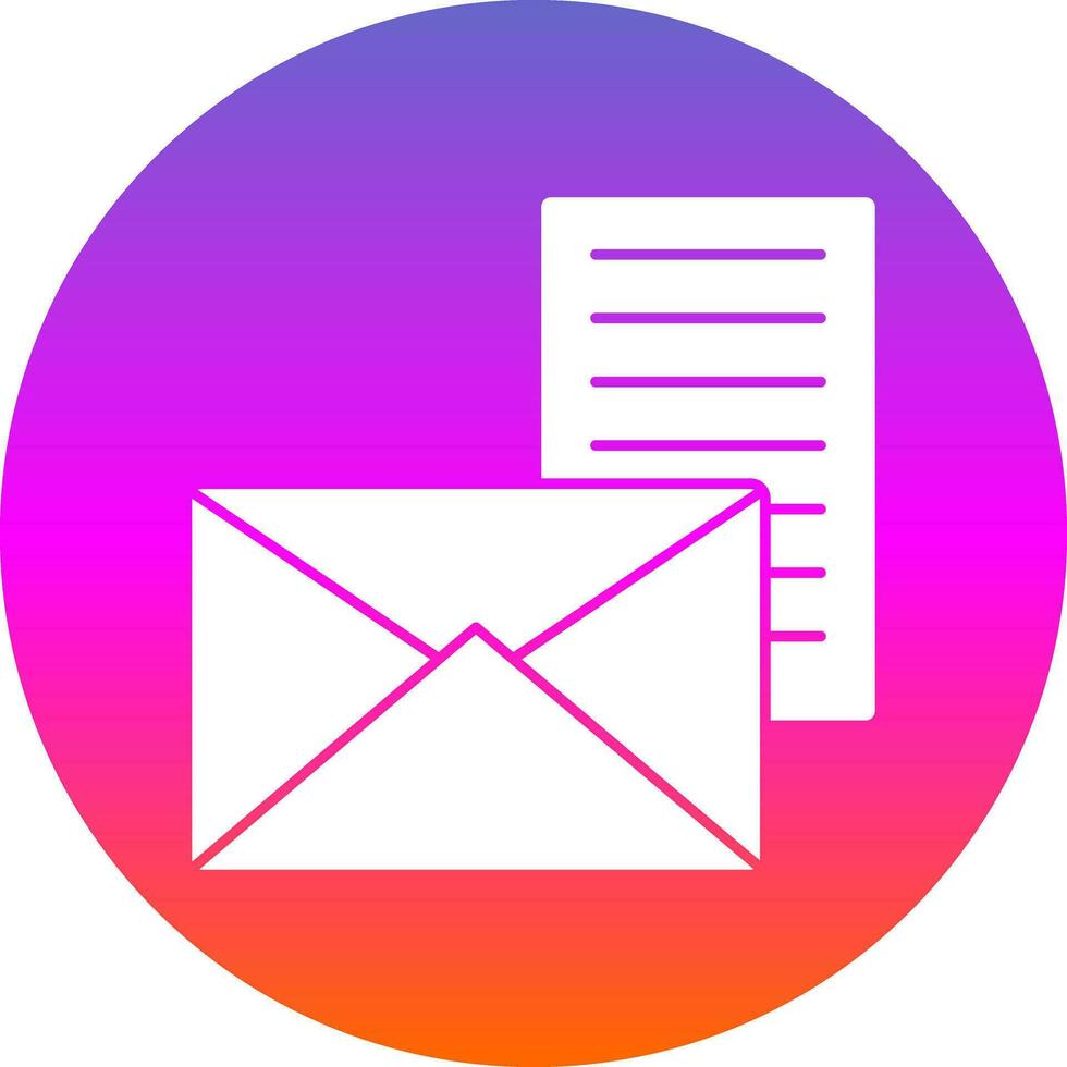 Envelope Vector Icon Design