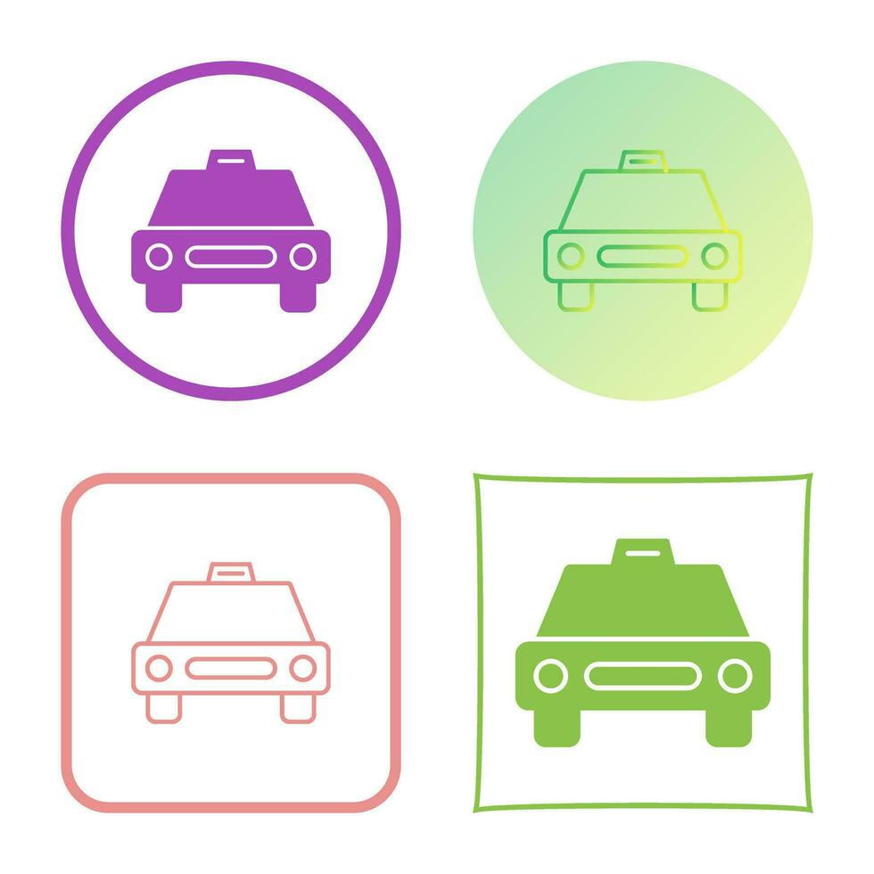 Cab Vector Icon