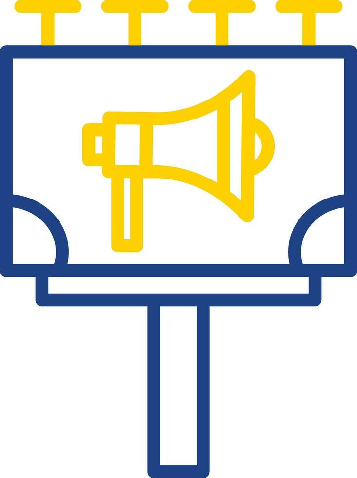 Billboard Vector Icon Design