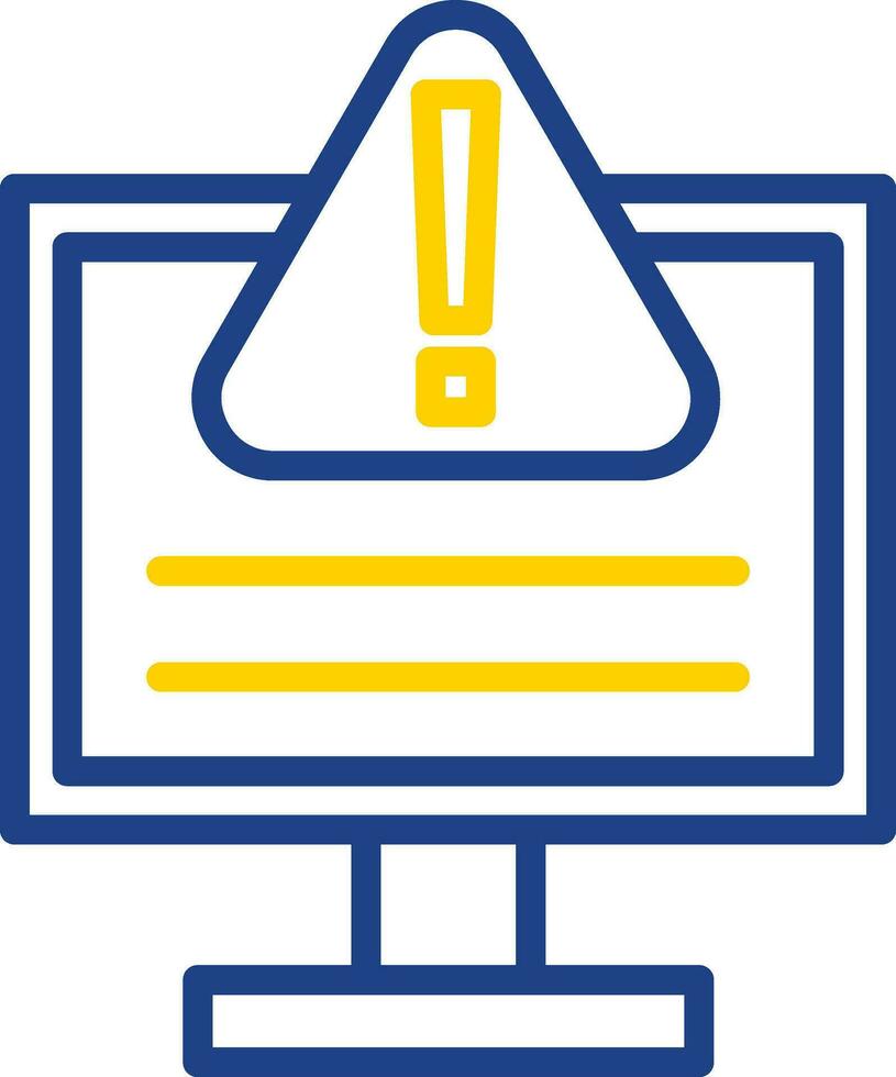 Error Vector Icon Design