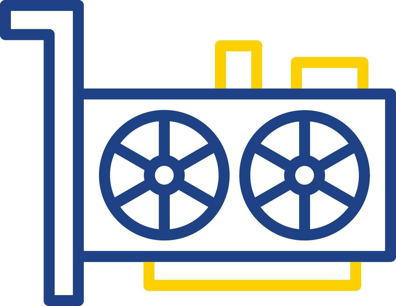 Vga card Vector Icon Design