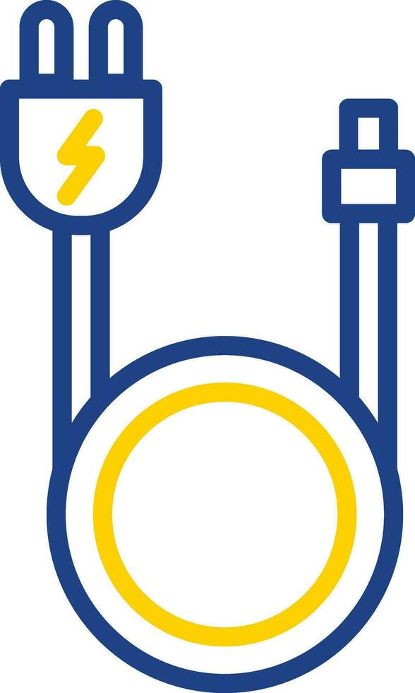 Power cable Vector Icon Design