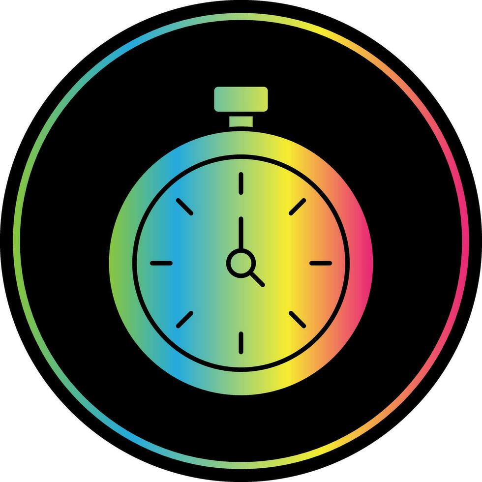 Countdown Clock Vector Icon Design