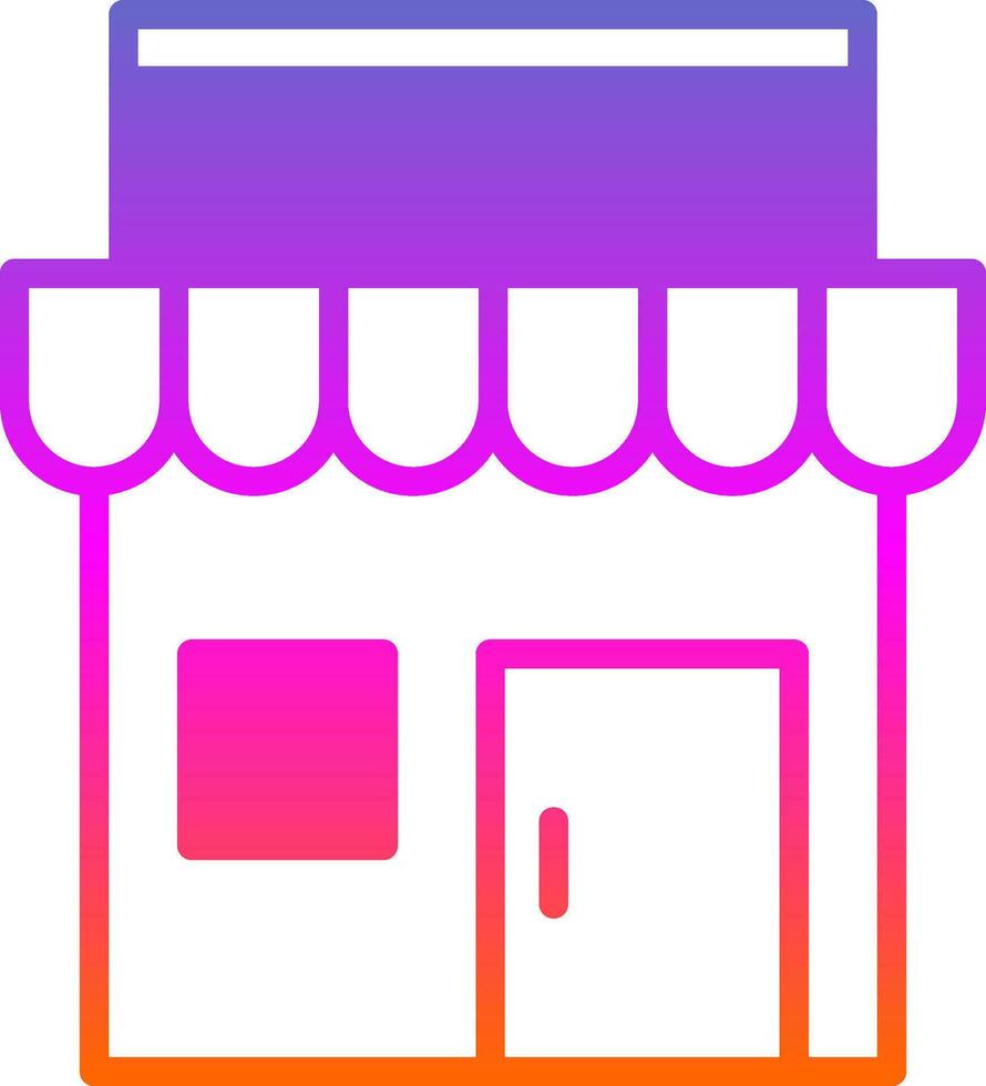 Storefront Vector Icon Design