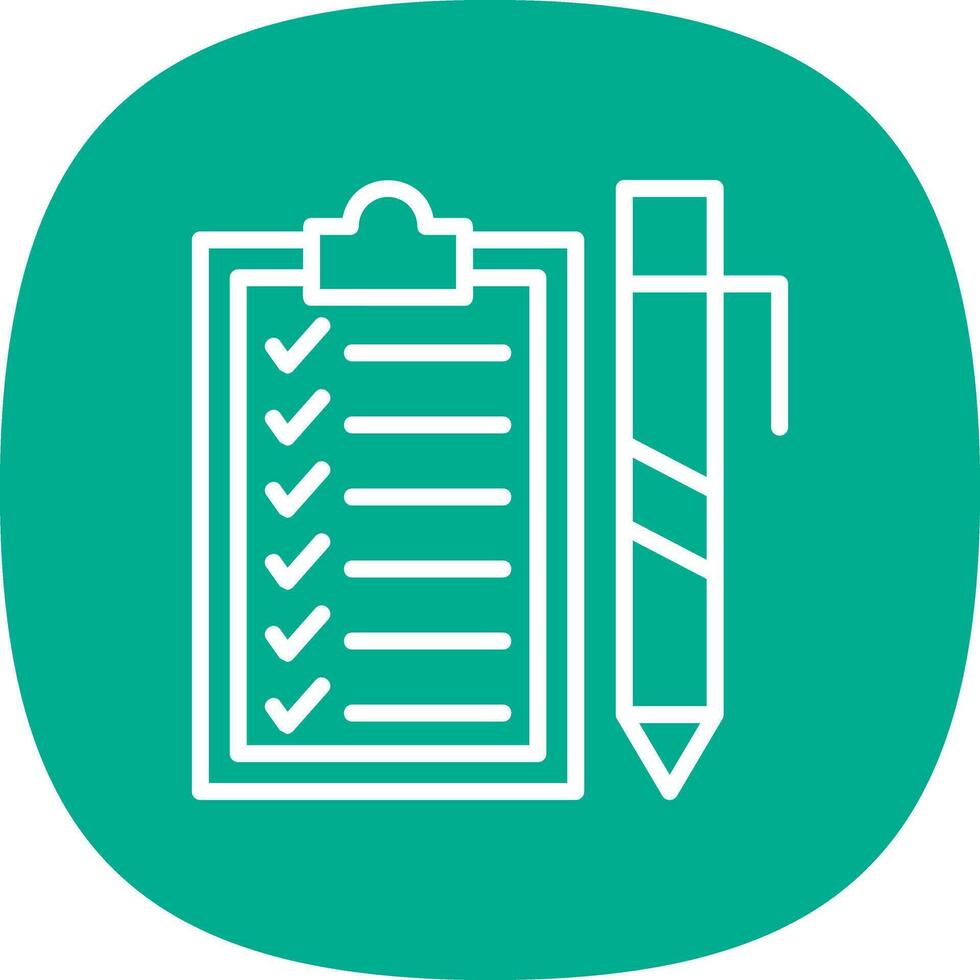 Checklist Vector Icon Design