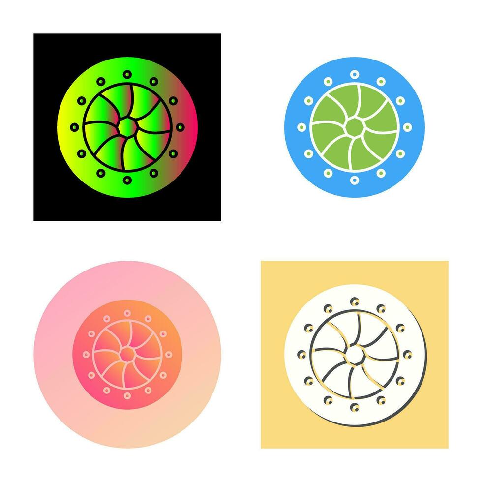 Unique Optical Diaphram Vector Icon