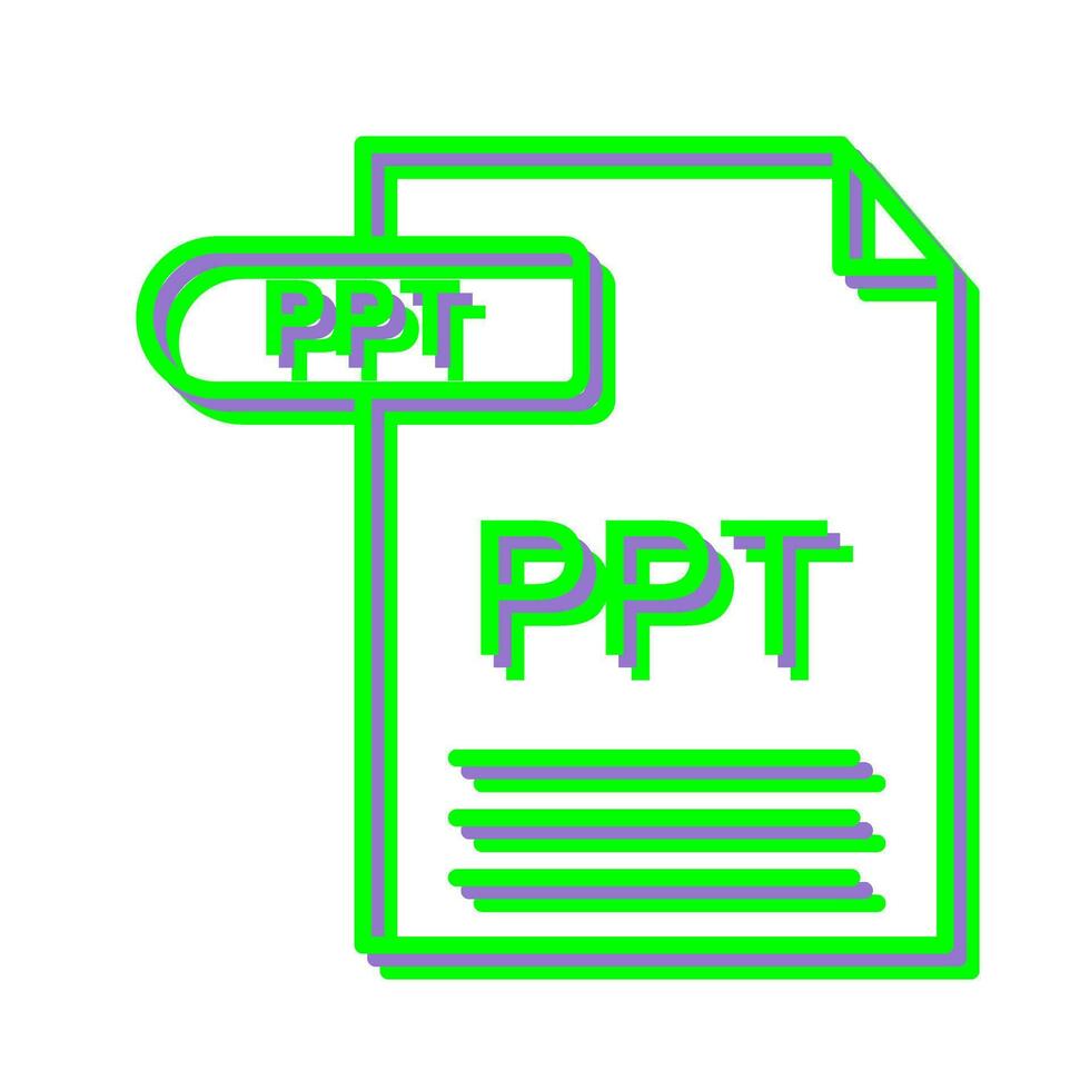 PPT Vector Icon