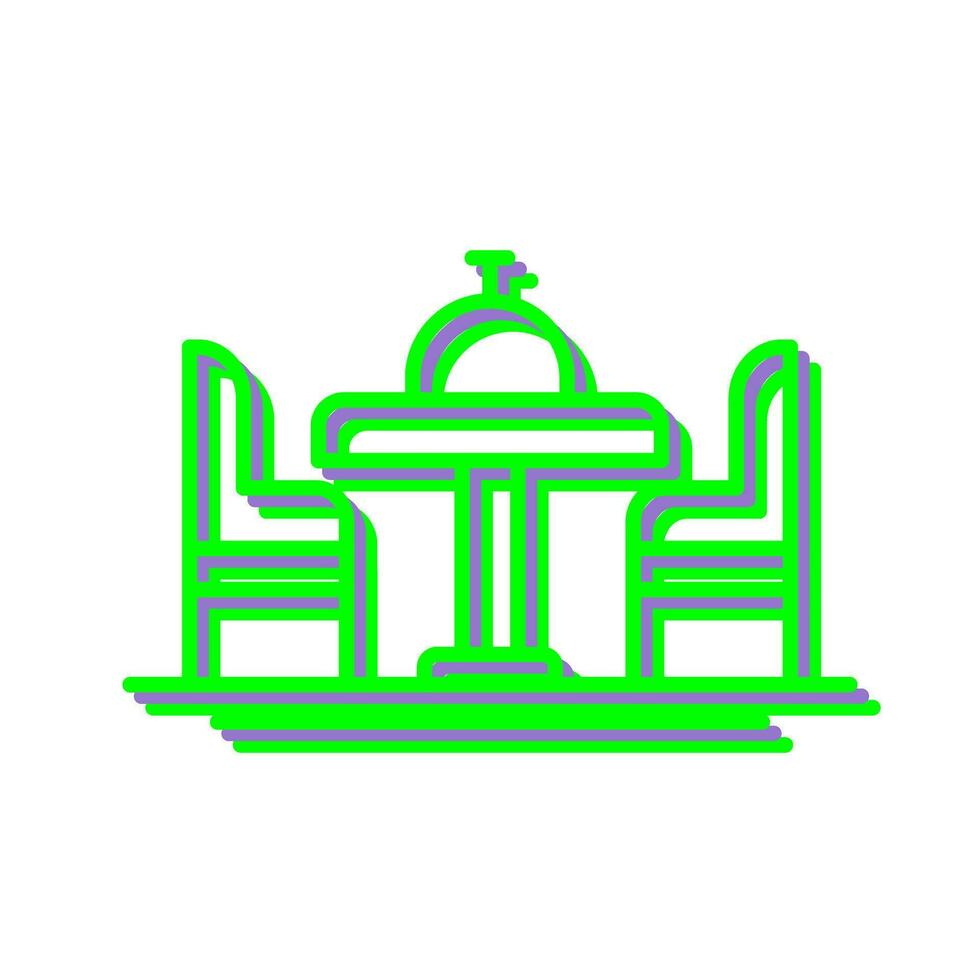 Dinning Table Vector Icon