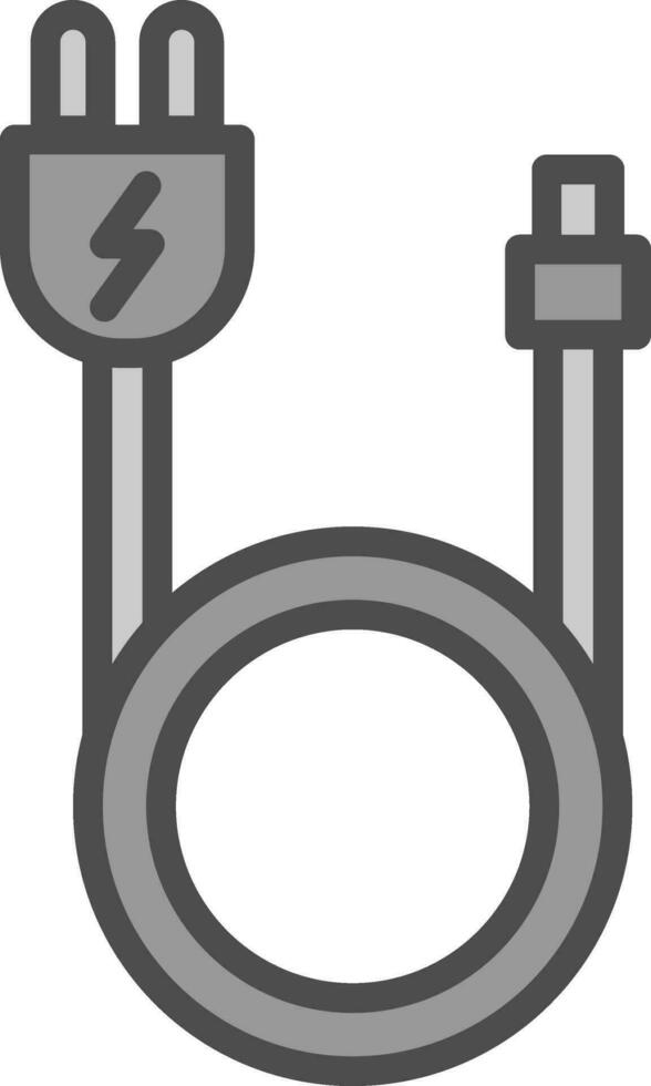 Power cable Vector Icon Design