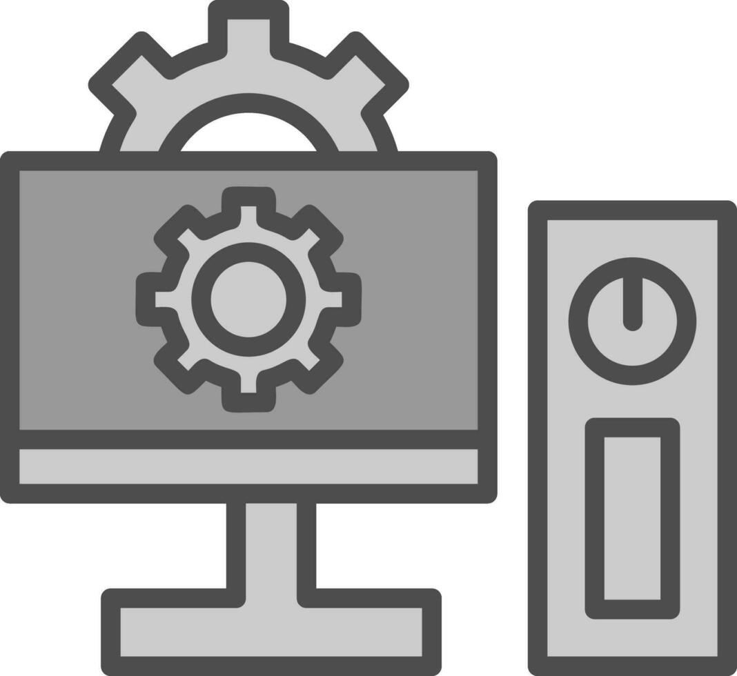 Desktop Vector Icon Design