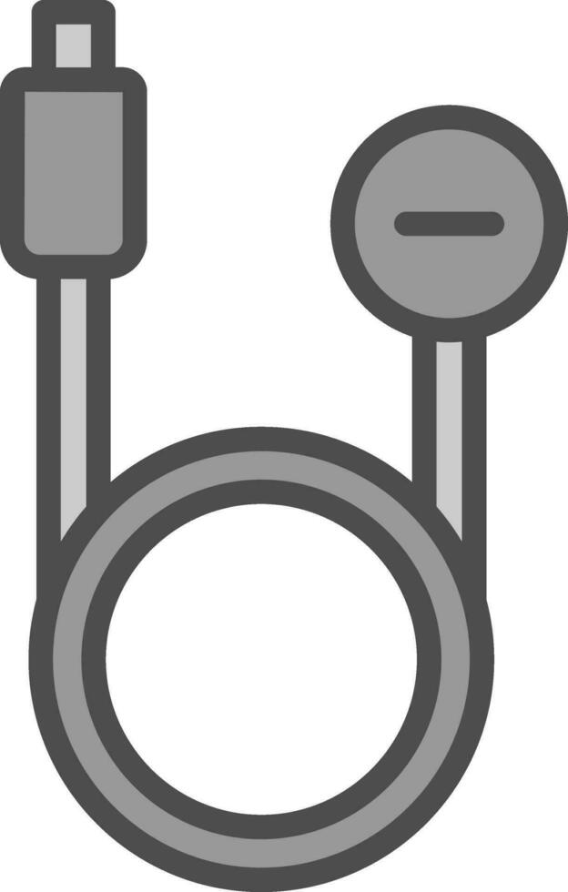 Remove cable Vector Icon Design
