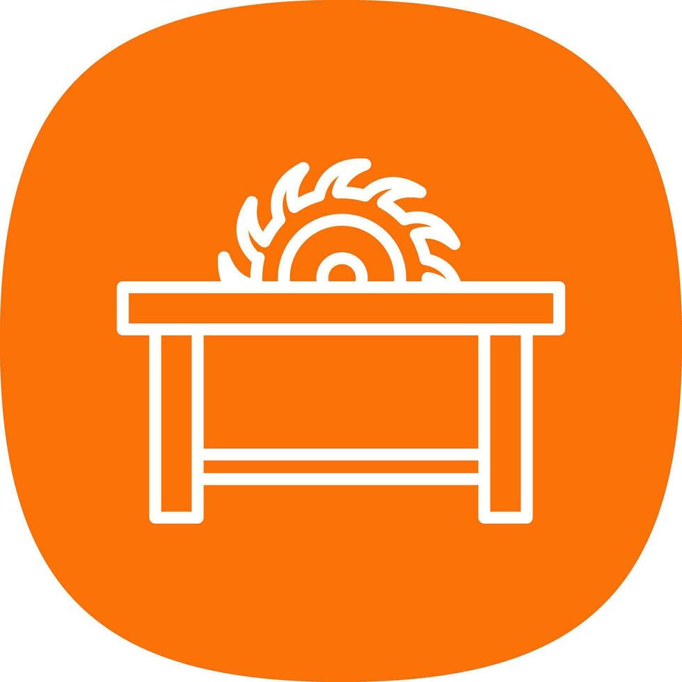 Sawmill Vector Icon Design