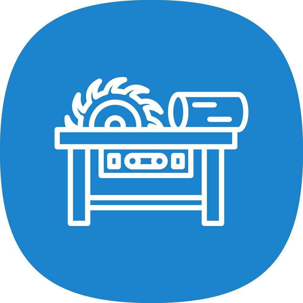 Sawmill Vector Icon Design