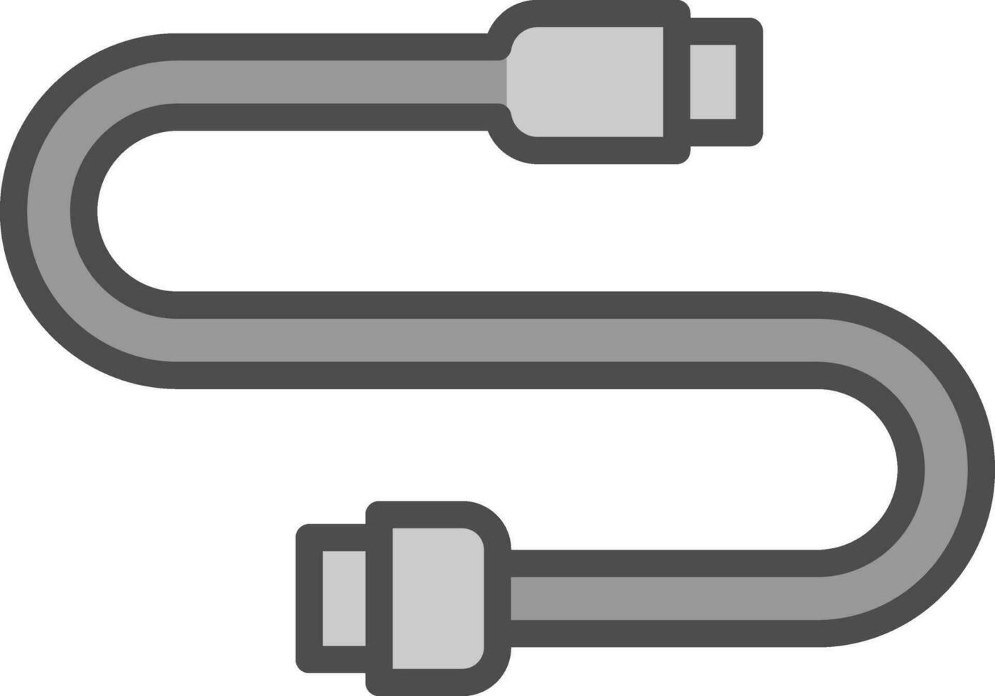 conector y cable vector icono diseño