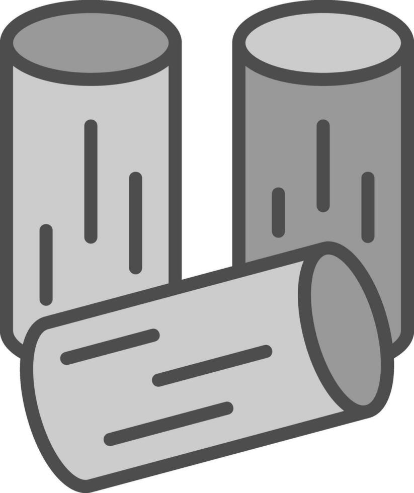 Wood Vector Icon Design