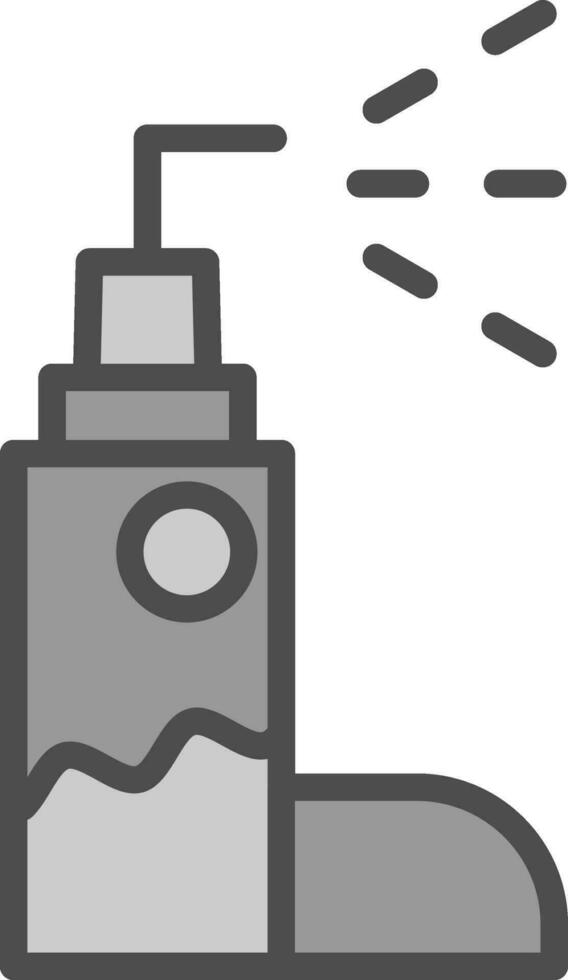 Dry Shampoo Vector Icon Design