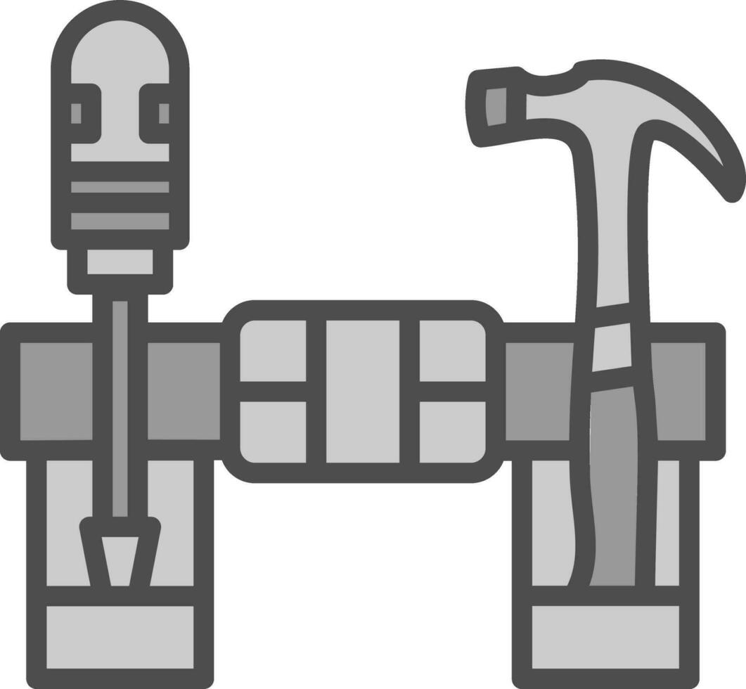 Tool belt Vector Icon Design