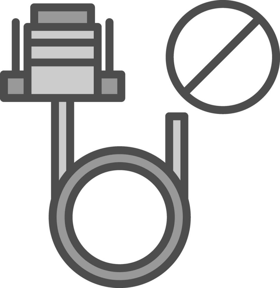 prohibido vector icono diseño