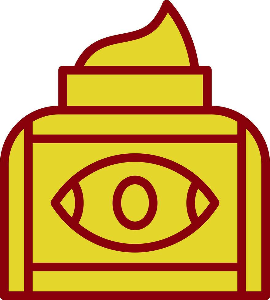 Eye Cream Vector Icon Design