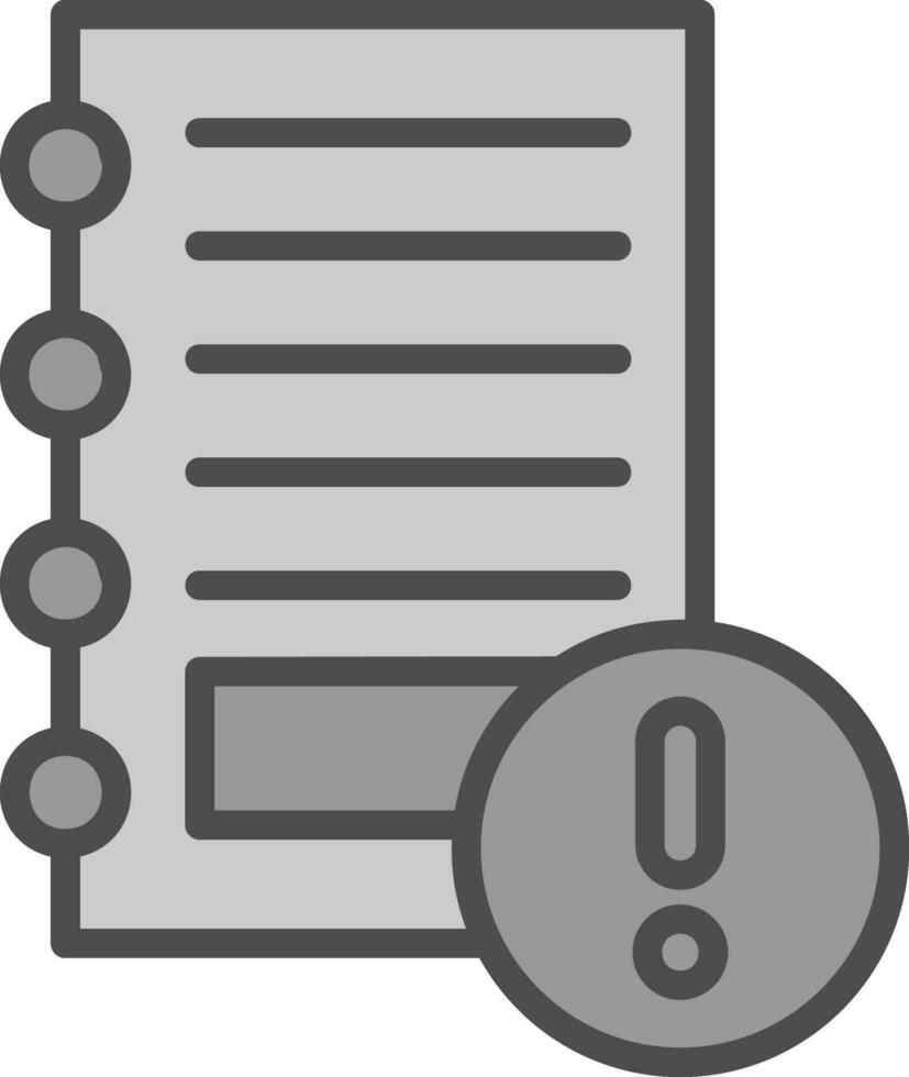 Notepad Vector Icon Design