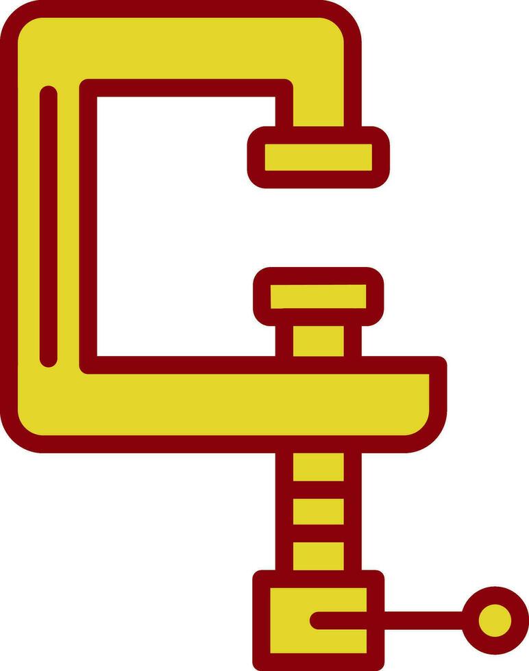 Clamp Vector Icon Design