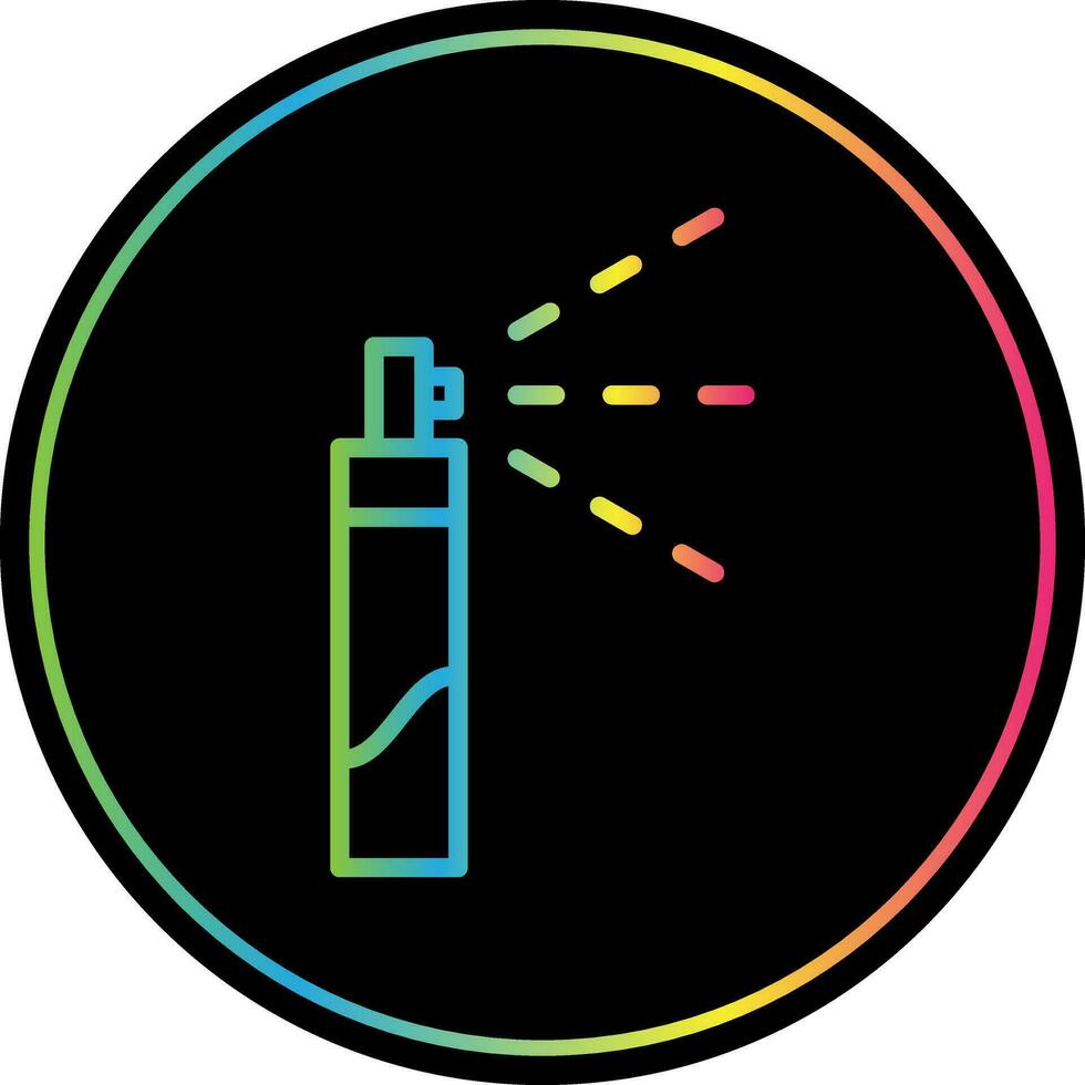 Hair Spray Vector Icon Design