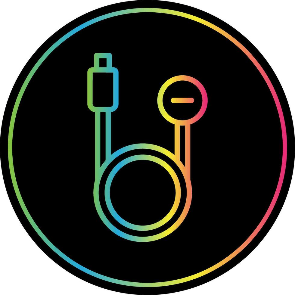 Remove cable Vector Icon Design