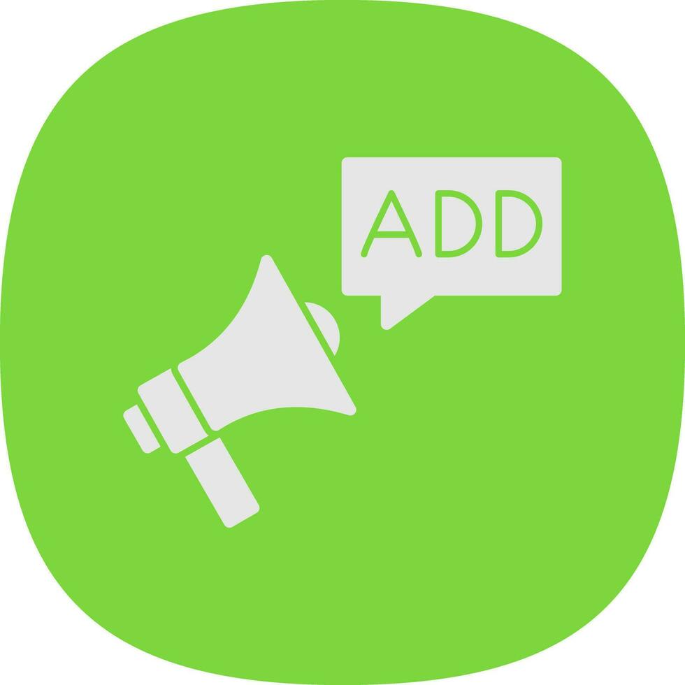 Advert Vector Icon Design