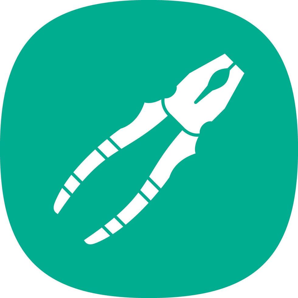 Pliers Vector Icon Design