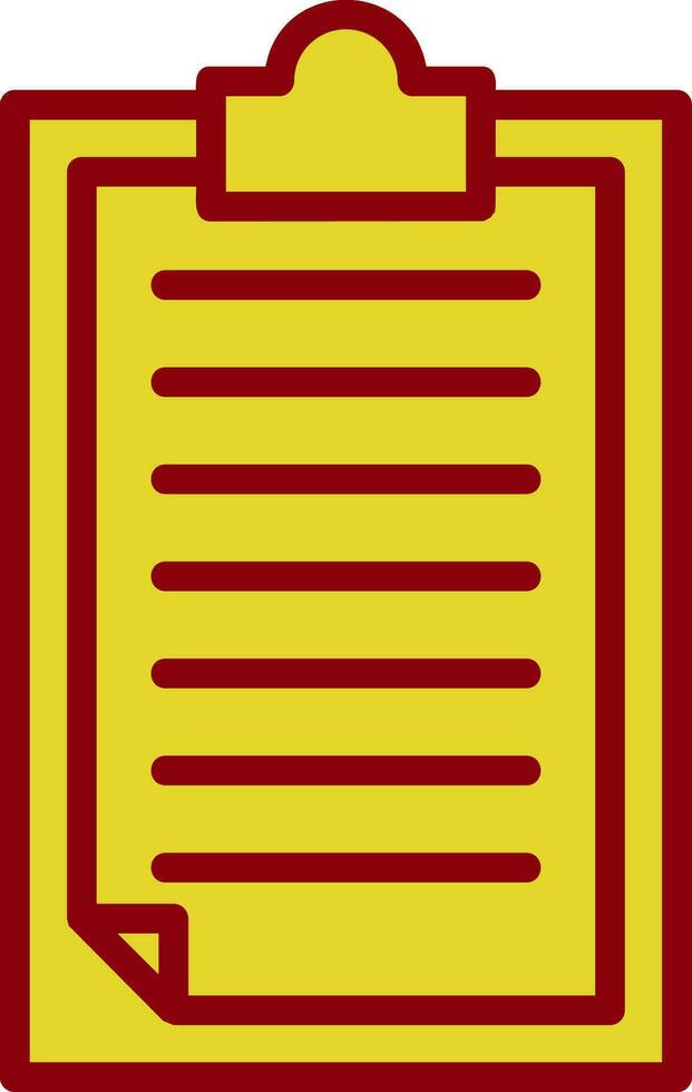 Clipboard Vector Icon Design