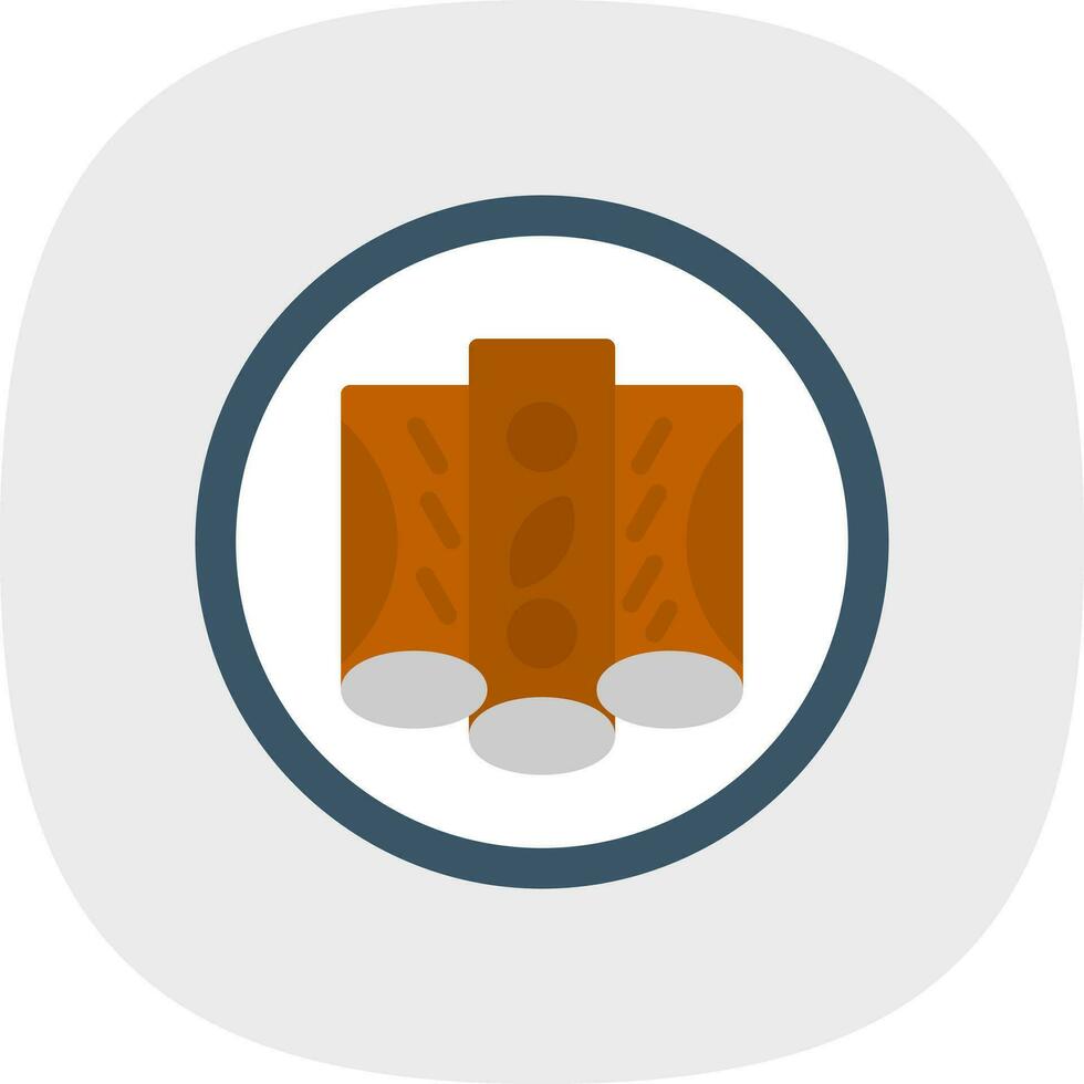 Chicken Enchiladas Vector Icon Design