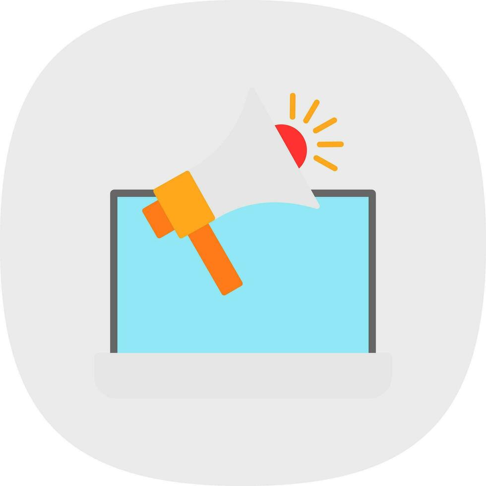 Megaphone Vector Icon Design