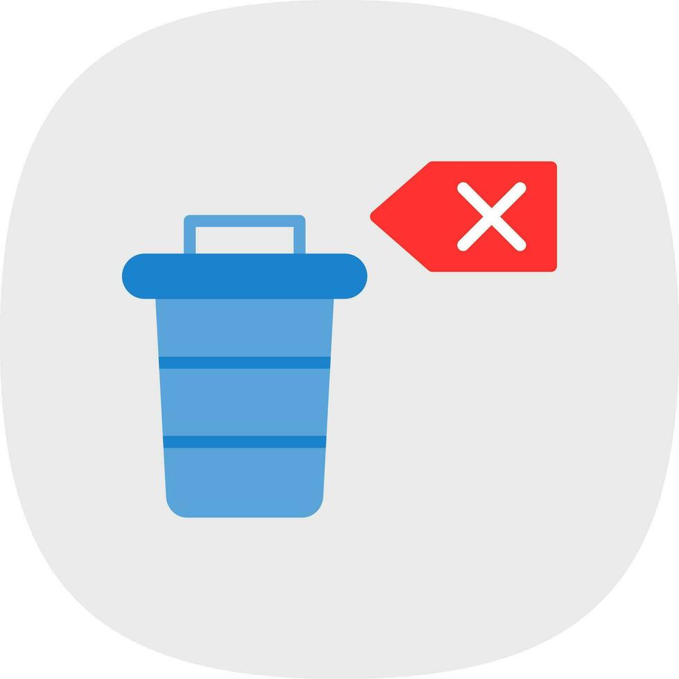 Delete Vector Icon Design