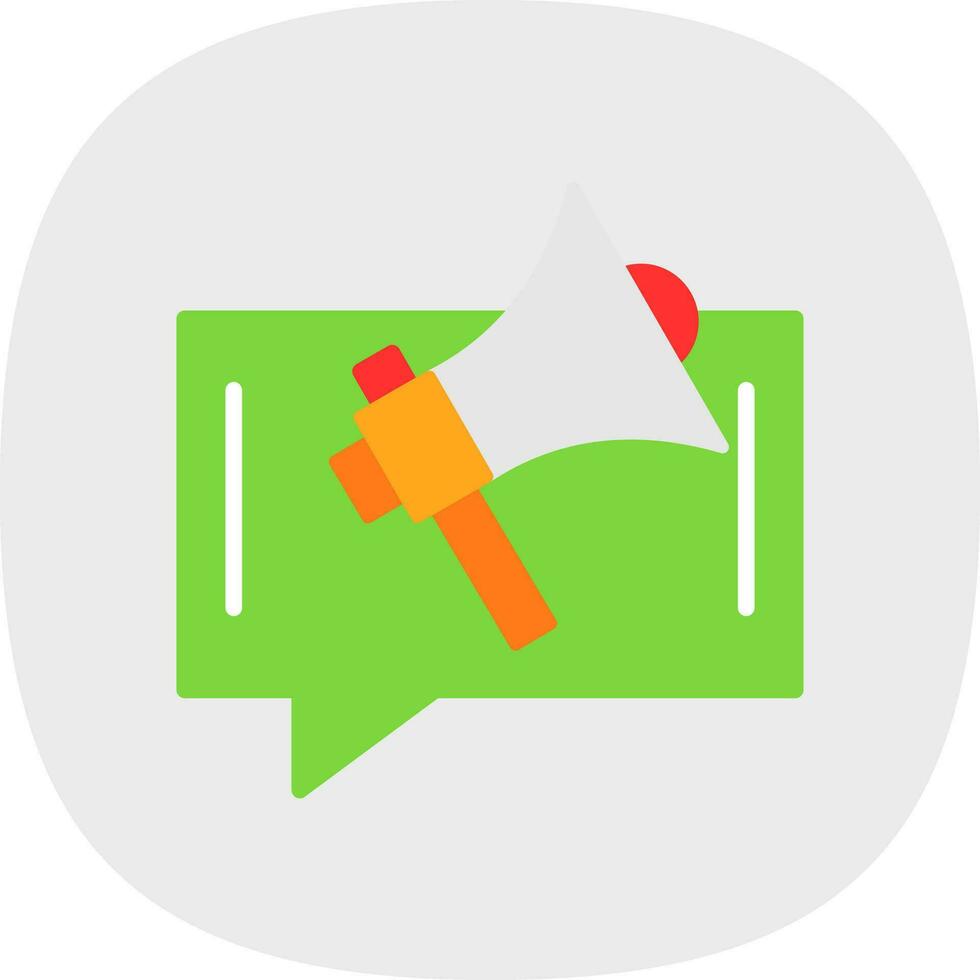 Megaphone Vector Icon Design