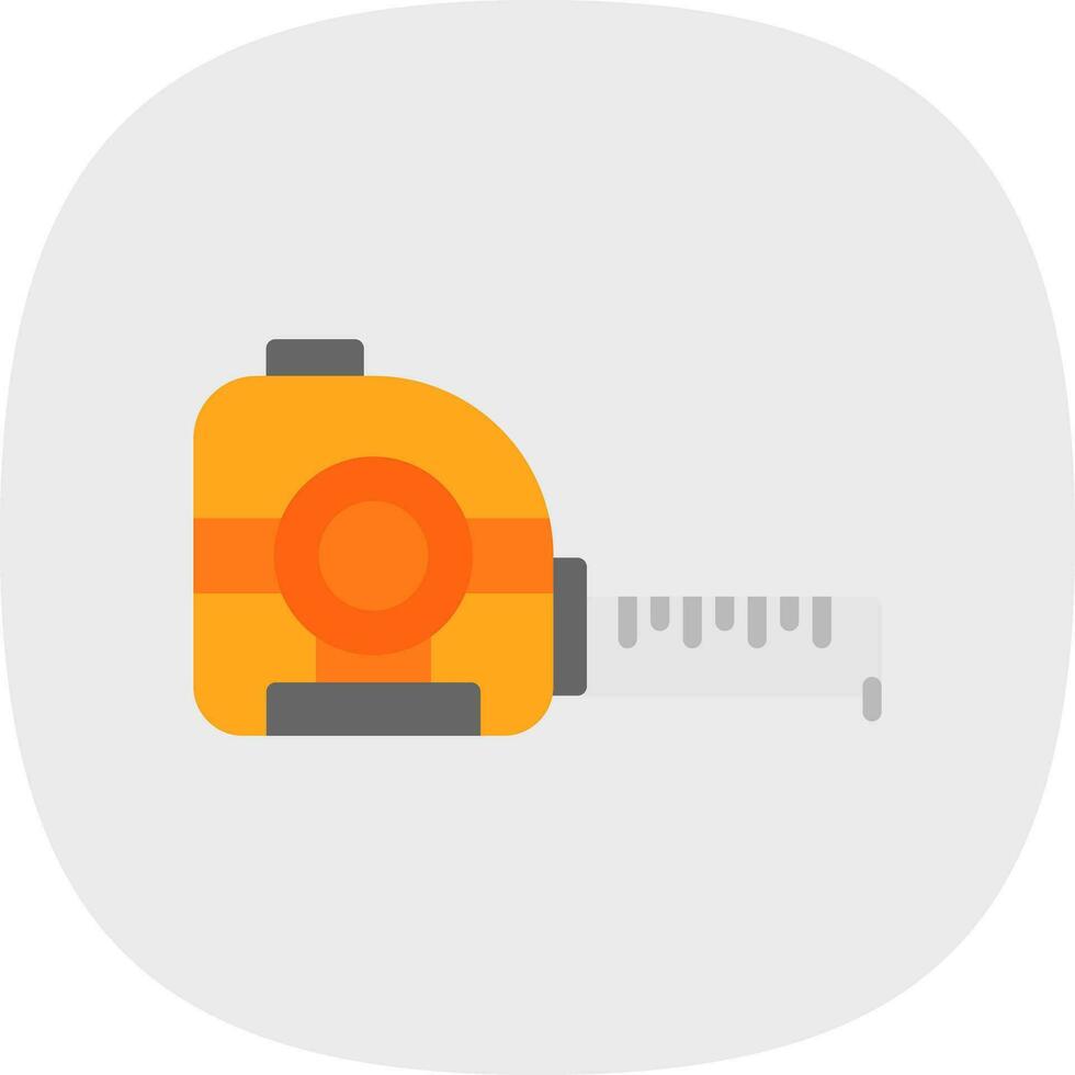 Measuring tape Vector Icon Design