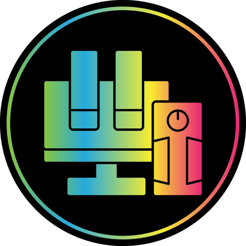 Desktop Vector Icon Design