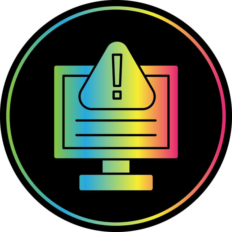 Error Vector Icon Design